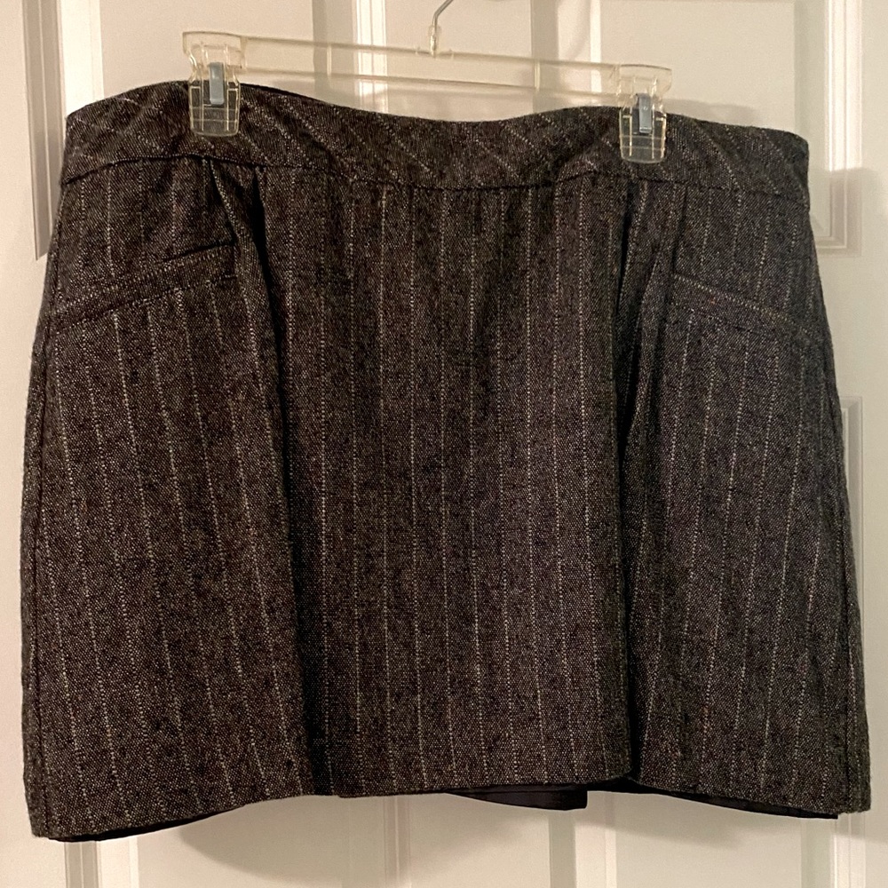 Vintage Old Navy Wool Lined Mini Skirt